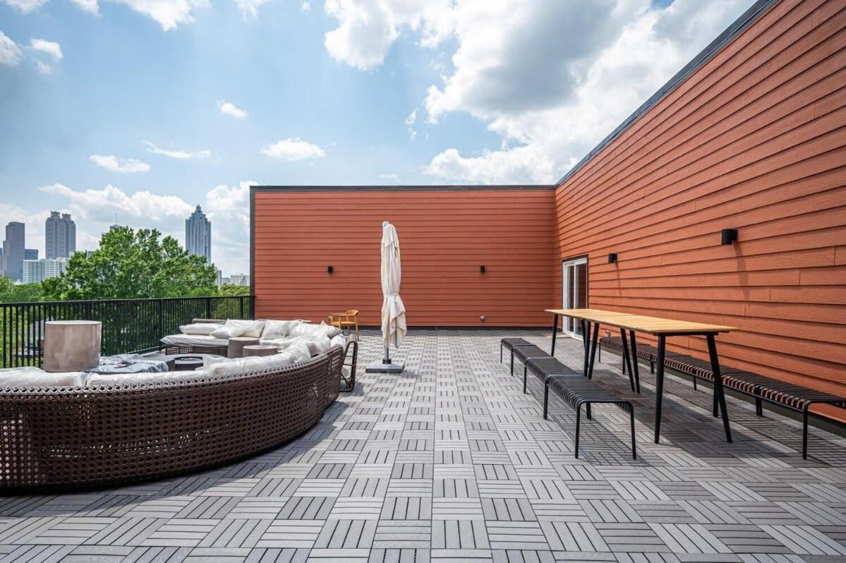 Downtown New-Built Roof-Top Balcony City View 525Pkwy Atlanta Exteriör bild
